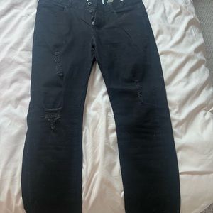 Fw15 off white distressed denim size 36